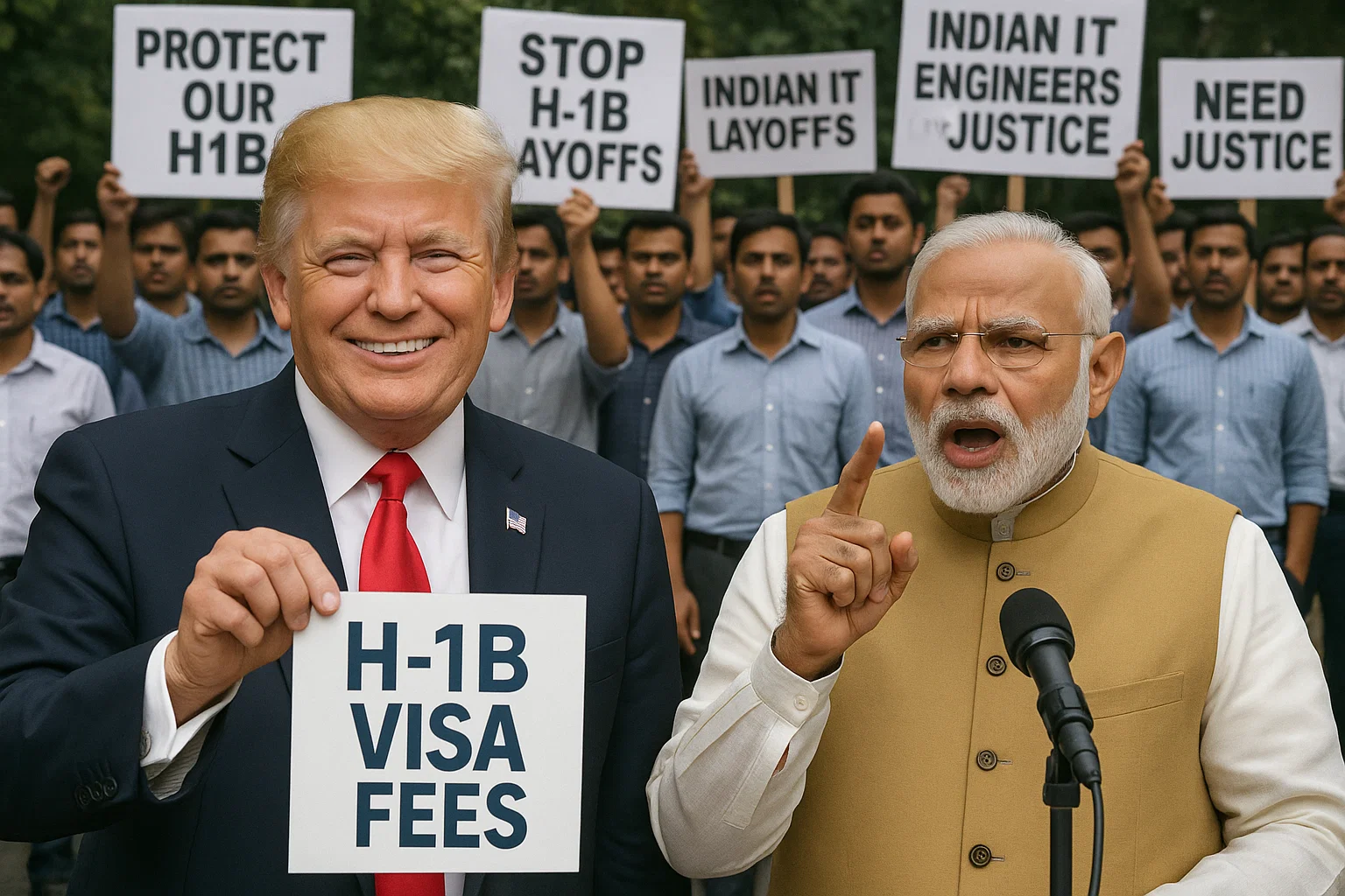 H-1B VISA fee hike